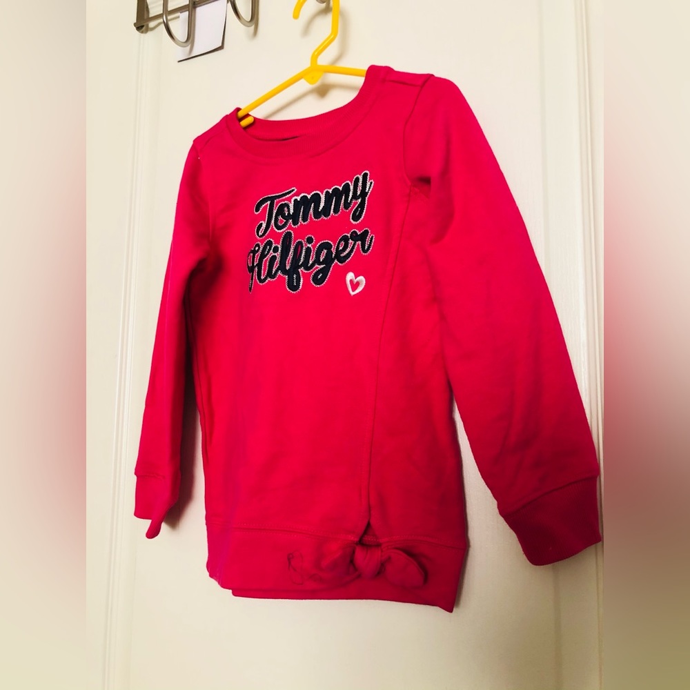 Tommy Hilfiger Pink Fleece Sweater